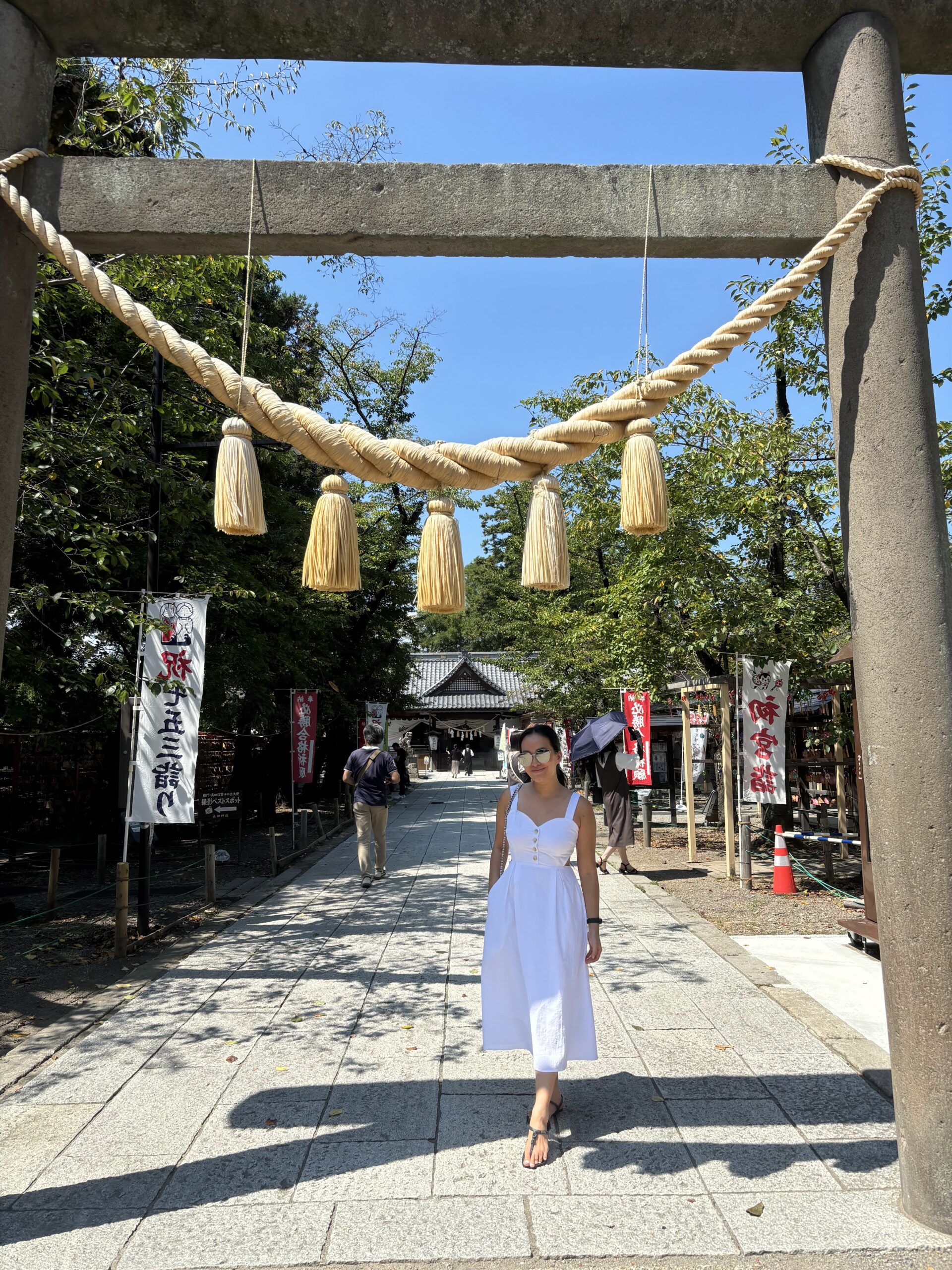 Sanada Shrine in Ueda, Japan